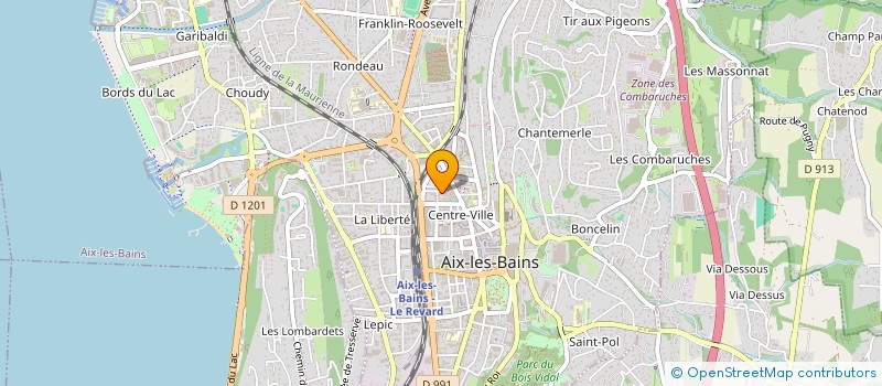localisation de l'entreprise MADAME EMILIE LESTRA à AIX-LES-BAINS