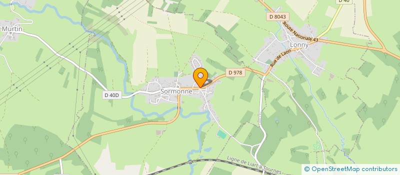 localisation de l'entreprise MADAME EMILIE LESUR  SORMONNE