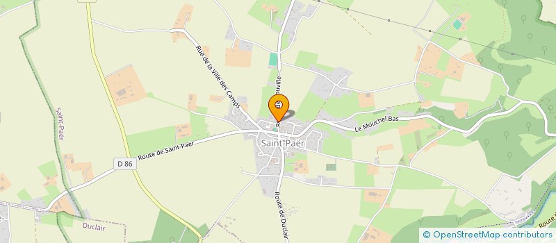 localisation de l'entreprise MADAME EMILIE LEVASSEUR  SAINT-PAER