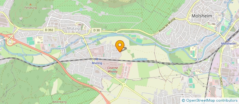 localisation de l'entreprise MADAME EMILIE LEVERT  MUTZIG