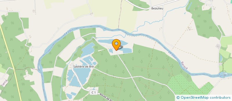 localisation de l'entreprise MADAME EMILIE LEZEUL à SEICHES-SUR-LE-LOIR