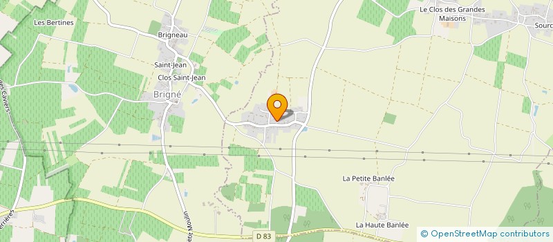 localisation de l'entreprise MADAME EMILIE LHEUREUX  DOUE EN ANJOU