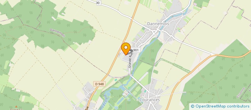 localisation de l'entreprise MADAME EMILIE LIMA DA SILVA  DANNEMOIS