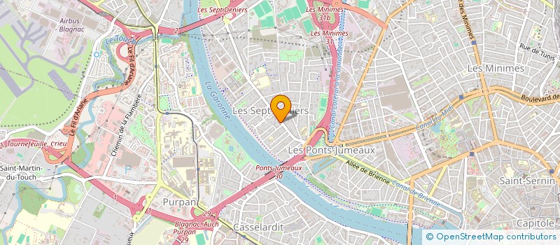 localisation de l'entreprise MADAME EMILIE LINARES à TOULOUSE