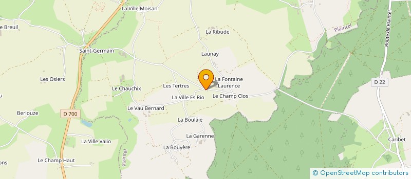 localisation de l'entreprise MADAME EMILIE LOHEAC  PLAINTEL