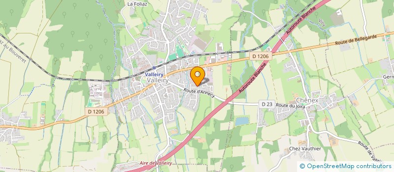 localisation de l'entreprise MADAME EMILIE LOMBARDO  VALLEIRY