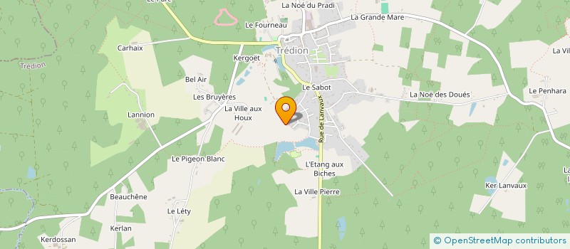 localisation de l'entreprise MADAME EMILIE LONGE  TREDION