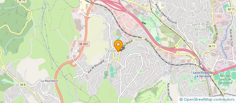 localisation de l'entreprise MADAME EMILIE LOPEZ  VILLARS