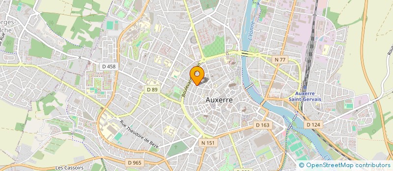 localisation de l'entreprise MADAME EMILIE LOPEZ à AUXERRE