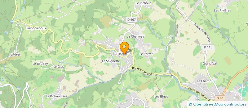 localisation de l'entreprise MADAME EMILIE LOPEZ  CHABANIERE