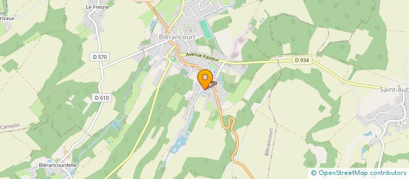 localisation de l'entreprise MADAME EMILIE LOR  BLERANCOURT