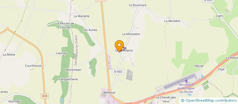 localisation de l'entreprise MADAME EMILIE LUBIN à SAINT-HILAIRE-LE-CHATEL