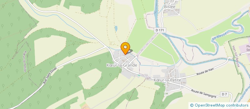 localisation de l'entreprise MADAME EMILIE  LUCIENNE PIQUARD  KUR-LA-GRANDE