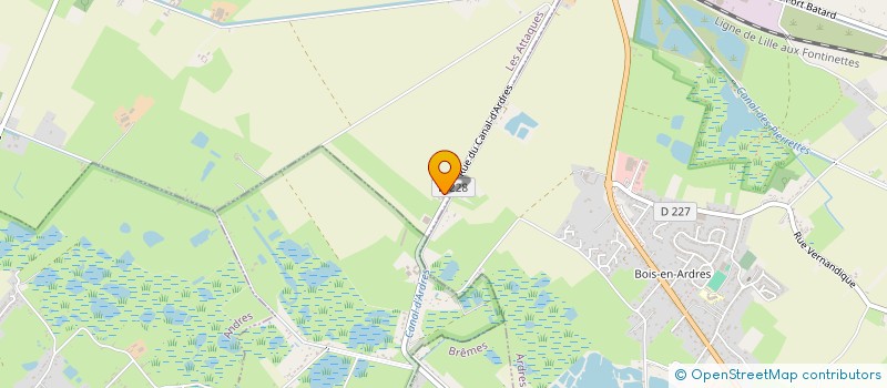 localisation de l'entreprise MADAME EMILIE MABILLE  LES ATTAQUES