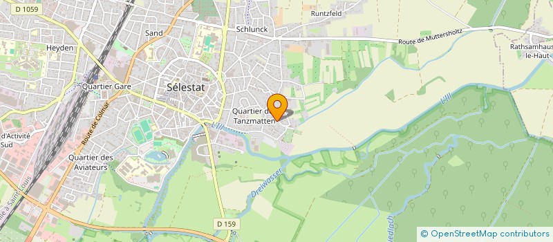 localisation de l'entreprise MADAME EMILIE MACE  SELESTAT