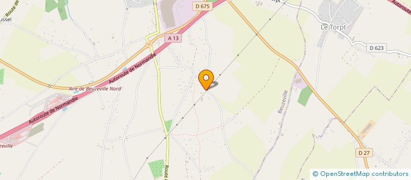 localisation de l'entreprise MADAME EMILIE MACE  BEUZEVILLE