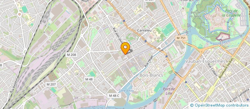 localisation de l'entreprise MADAME EMILIE MAHIEUX  LILLE