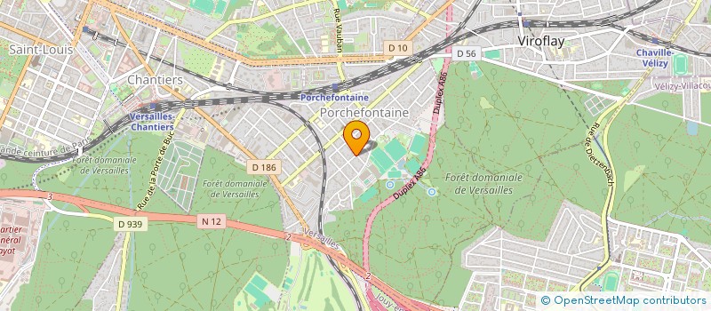 localisation de l'entreprise MADAME EMILIE MAHY à VERSAILLES