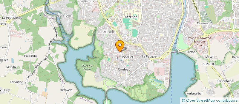 localisation de l'entreprise MADAME EMILIE MAILLARD  VANNES