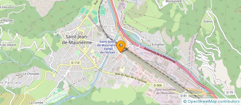 localisation de l'entreprise MADAME EMILIE MAIN à SAINT-JEAN-DE-MAURIENNE