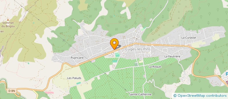 localisation de l'entreprise MADAME EMILIE MAINETTI  CUGES-LES-PINS