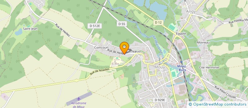 localisation de l'entreprise MADAME EMILIE MALVERT  MOUY