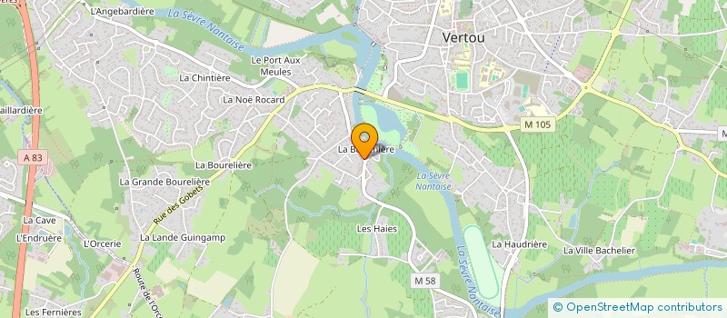 localisation de l'entreprise MADAME EMILIE MANDARD  VERTOU