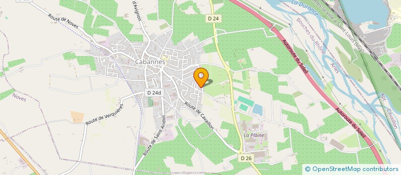 localisation de l'entreprise MADAME EMILIE MAQUIGNEAU  CABANNES