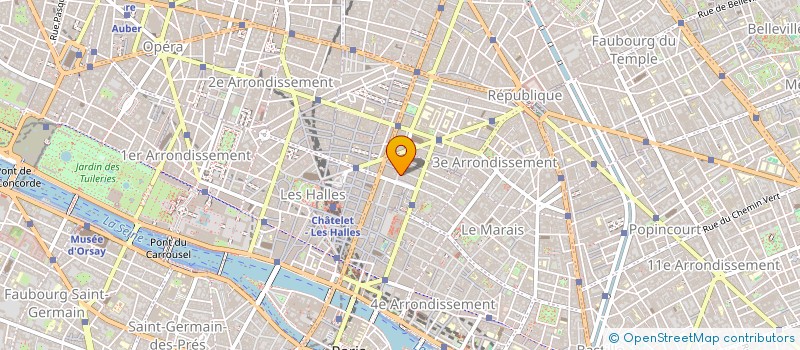 localisation de l'entreprise MADAME EMILIE MARANT  PARIS