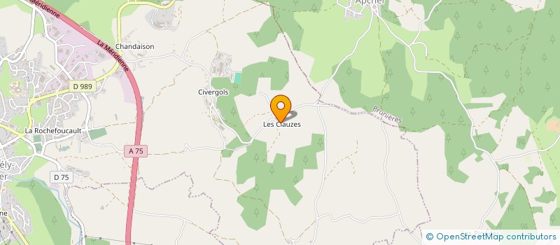 localisation de l'entreprise MADAME EMILIE MARAVAL  SAINT CHELY D'APCHER