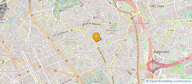 localisation de l'entreprise MADAME EMILIE MARCHEVAL  PARIS