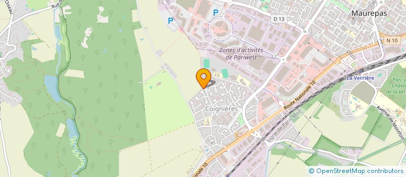 localisation de l'entreprise MADAME EMILIE MARCHITAN  COIGNIERES