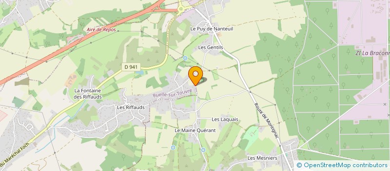 localisation de l'entreprise MADAME EMILIE MARCHWICKI à RUELLE-SUR-TOUVRE