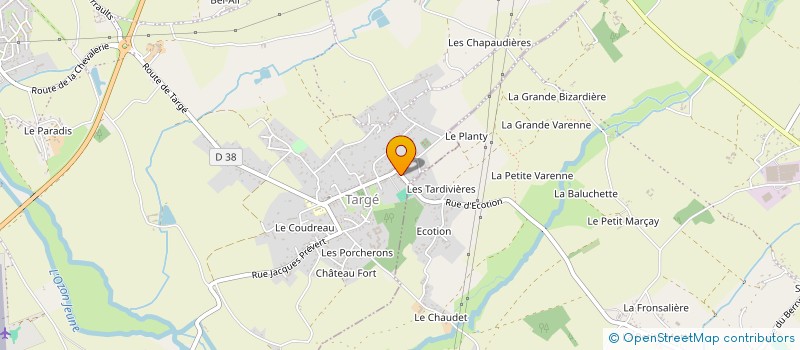 localisation de l'entreprise MADAME EMILIE MARIE  CHATELLERAULT