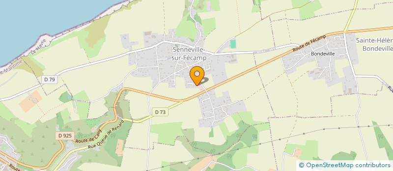 localisation de l'entreprise MADAME EMILIE MARIN  SENNEVILLE-SUR-FECAMP