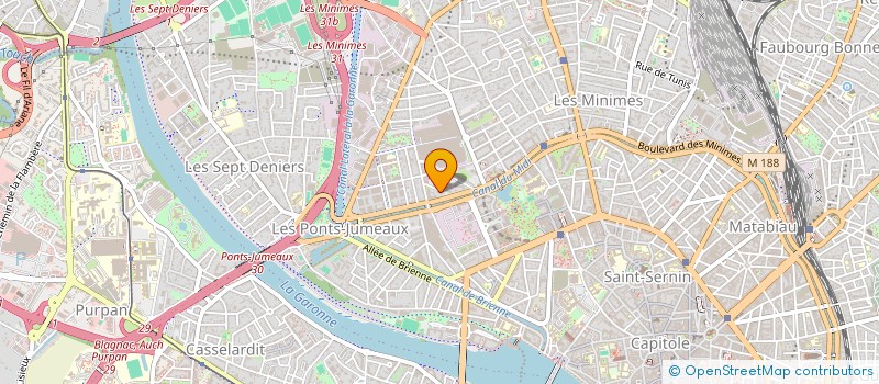 localisation de l'entreprise MADAME EMILIE MARTIN à TOULOUSE