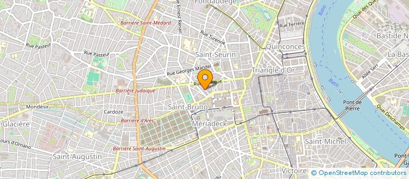 localisation de l'entreprise MADAME EMILIE MARTIN  BORDEAUX