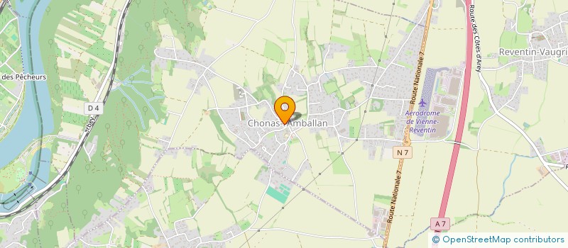 localisation de l'entreprise MADAME EMILIE MARTINEZ  CHONAS-L'AMBALLAN