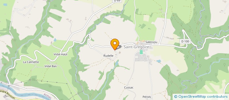 localisation de l'entreprise MADAME EMILIE MARTINS  VALDERIES