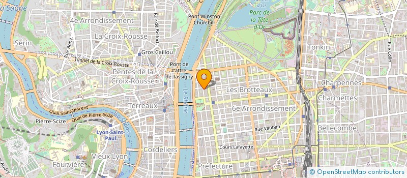 localisation de l'entreprise MADAME EMILIE MARZOUGHI à LYON