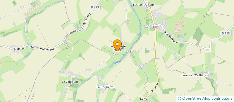 localisation de l'entreprise MADAME EMILIE MAS  MONTIGNY