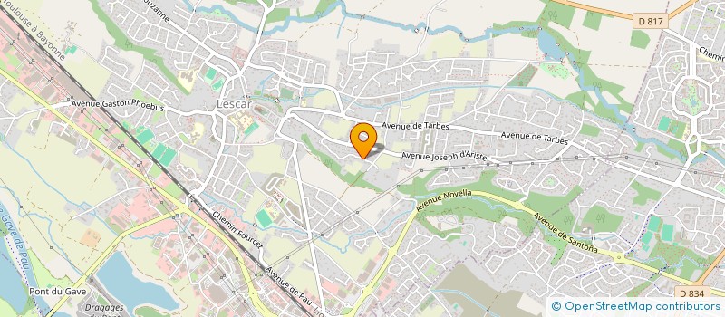 localisation de l'entreprise MADAME EMILIE MASSAL  LESCAR