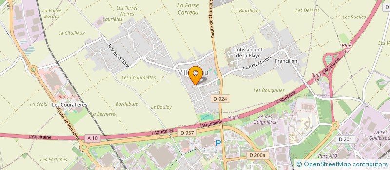 localisation de l'entreprise MADAME EMILIE MASSAS  VILLEBAROU