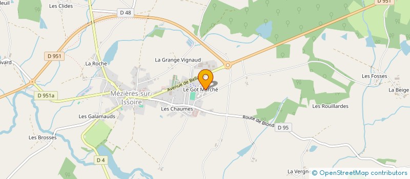 localisation de l'entreprise MADAME EMILIE MASSERON à VAL D'ISSOIRE