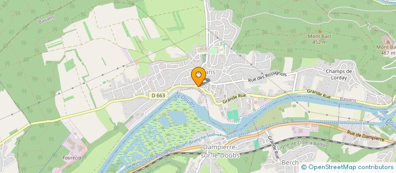 localisation de l'entreprise MADAME EMILIE MASTROCICCO  ALLONDANS