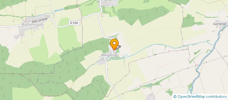 localisation de l'entreprise MADAME EMILIE MAUER  MEGANGE