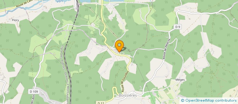 localisation de l'entreprise MADAME EMILIE MAURY  BOISSIERES