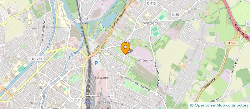 localisation de l'entreprise MADAME EMILIE MAYEUX  WAZIERS