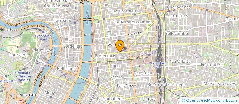 localisation de l'entreprise MADAME EMILIE MEDIOGA  LYON