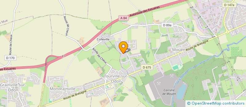 localisation de l'entreprise MADAME EMILIE MENANT  MOUEN